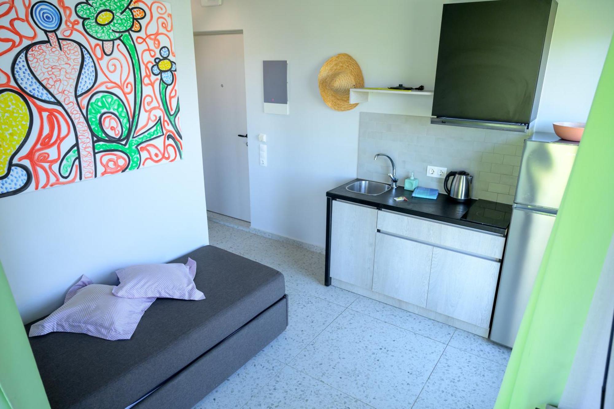 Bikini Apartments Kariotai Ngoại thất bức ảnh